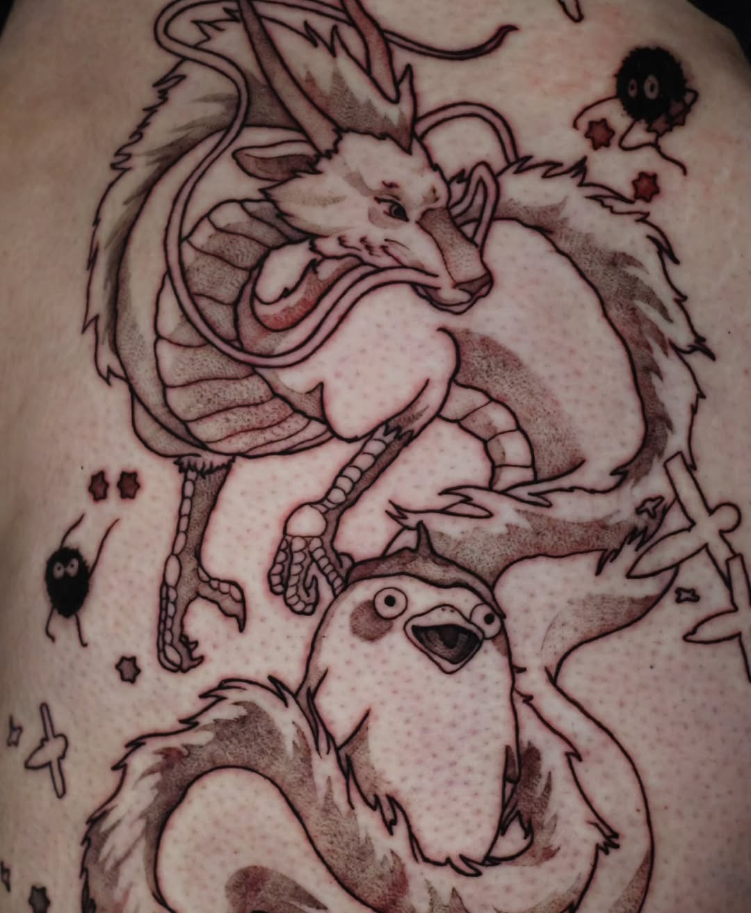 Tattoo by @stranger_tattooo — anime