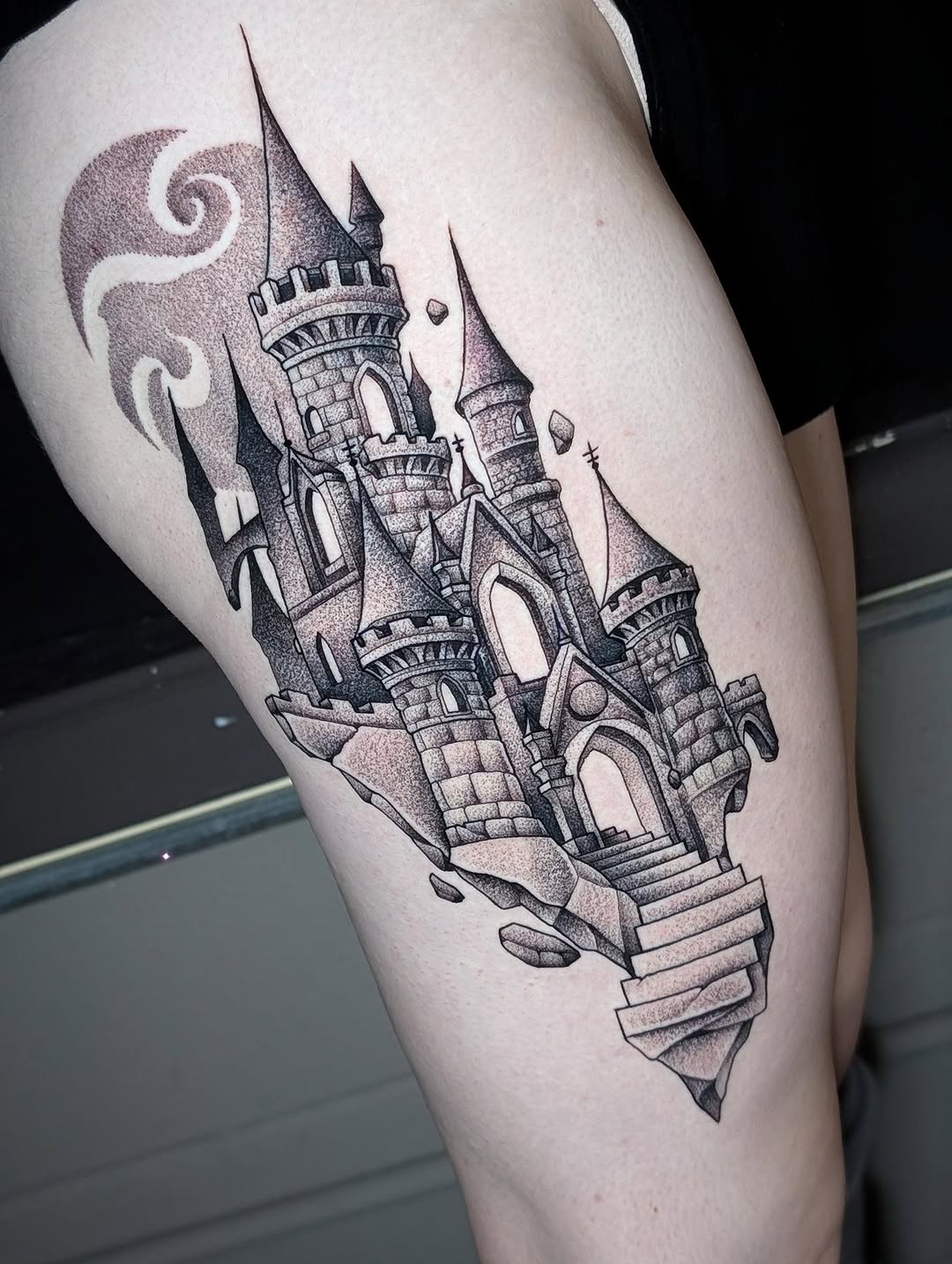Tattoo by @willalexandertattoos — dotwork