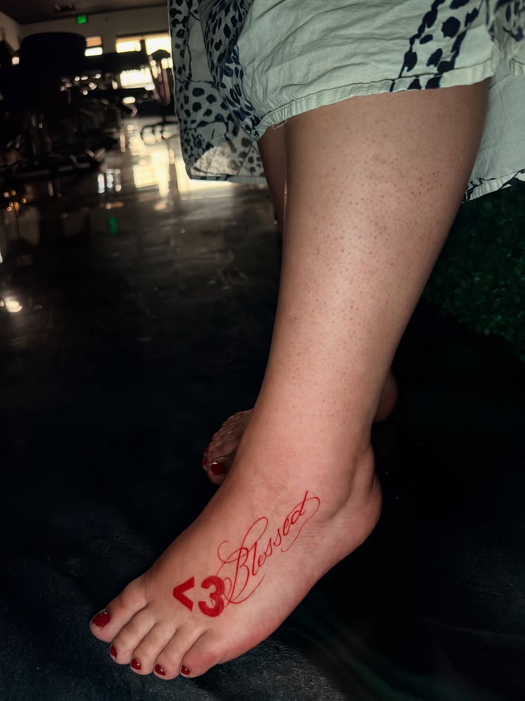 Tattoo by @bellaskytattoos — lettering_script, fine_line
