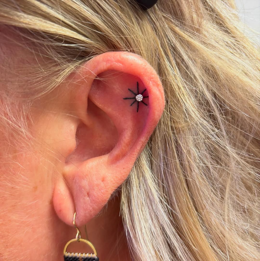 Tattoo by @inked_by_em — fine_line, minimalist