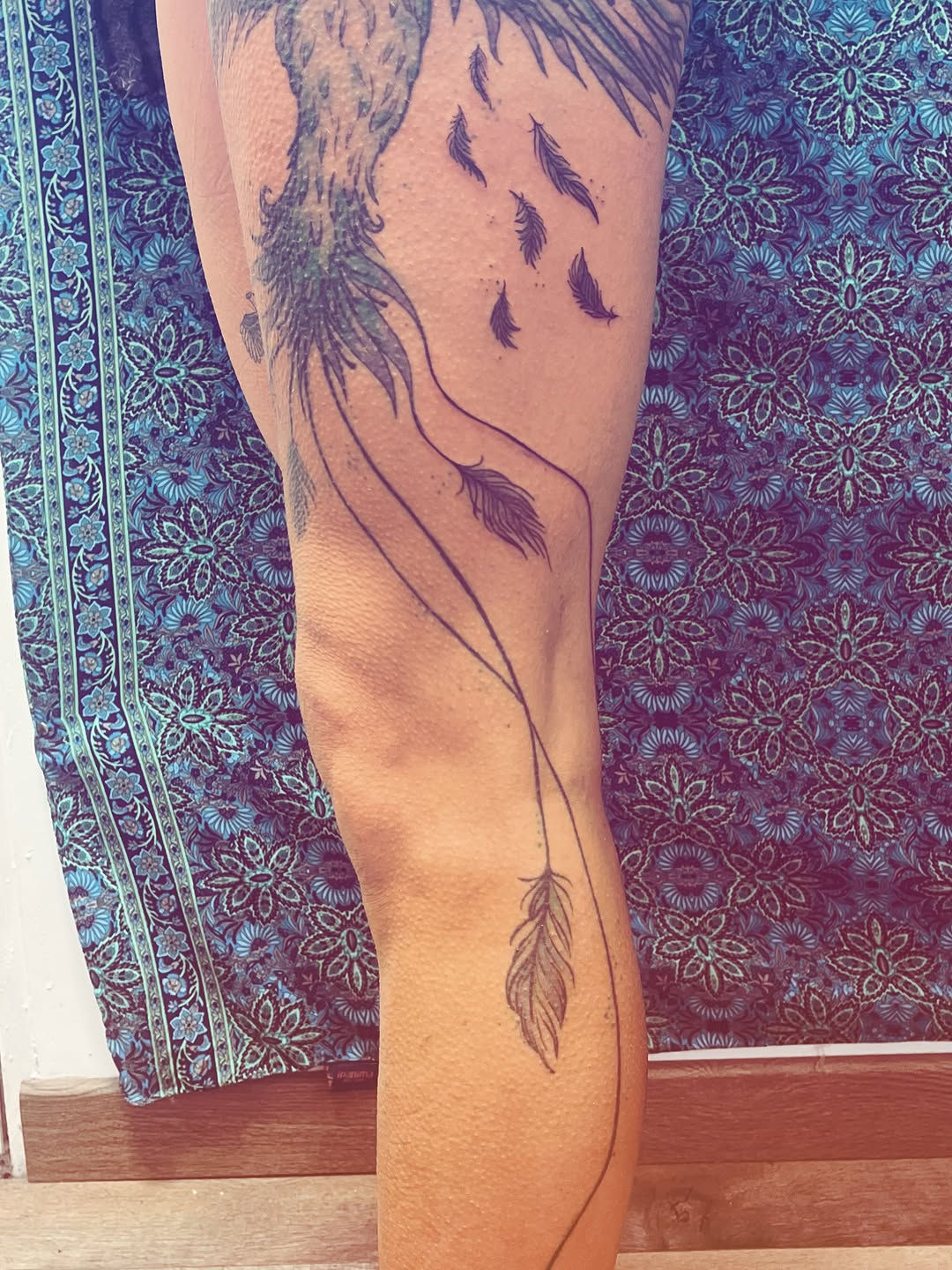 Tattoo by @lamainbleue_tattoo — fine_line