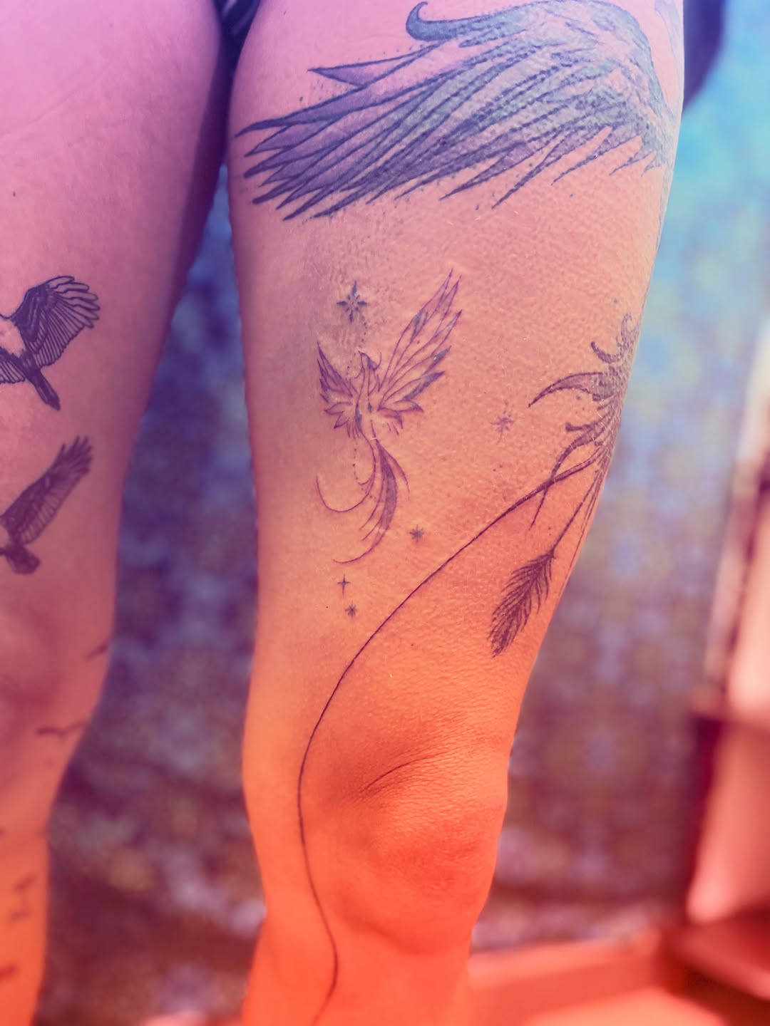 Tattoo by @lamainbleue_tattoo — fine_line