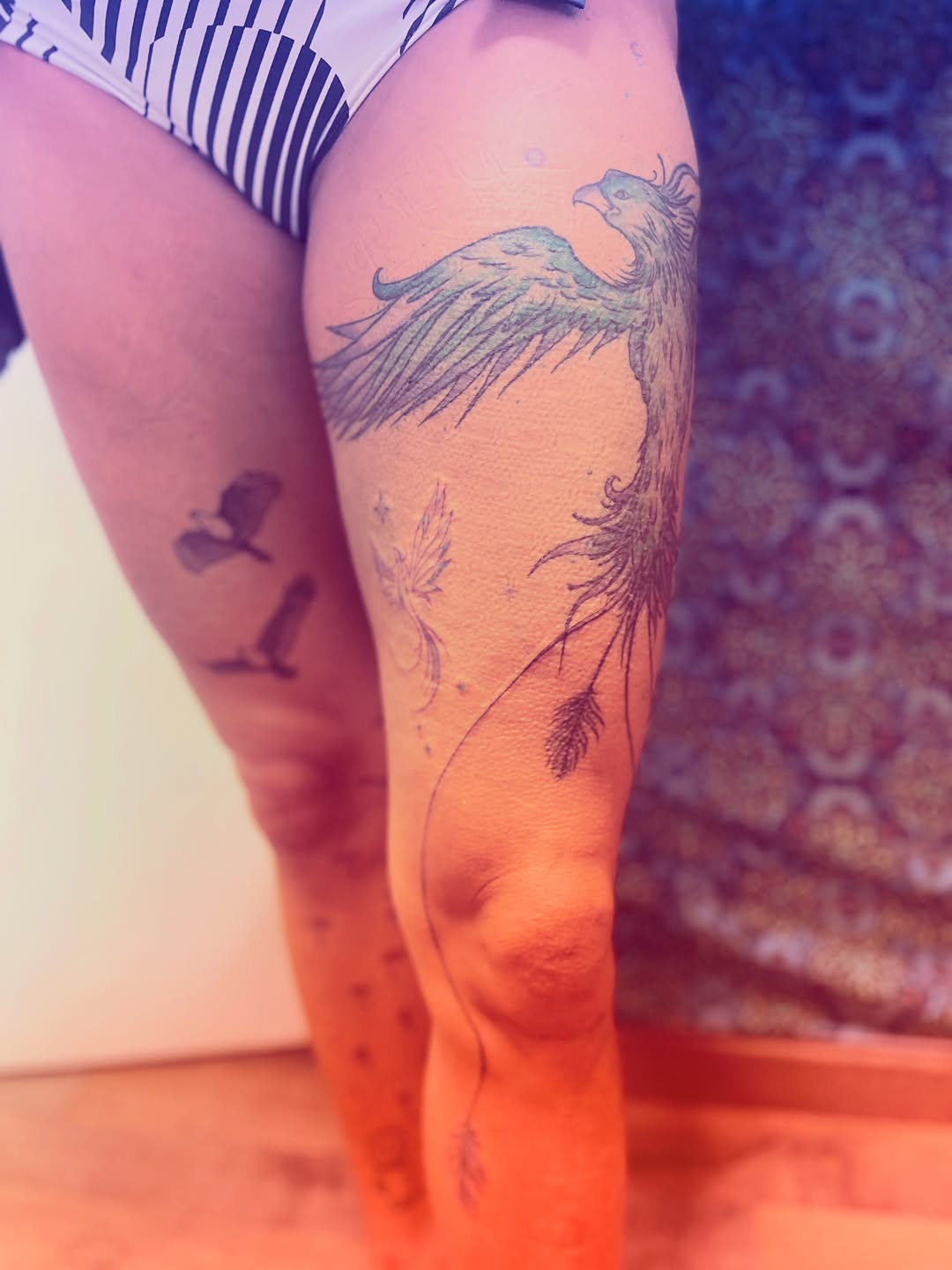 Tattoo by @lamainbleue_tattoo — fine_line