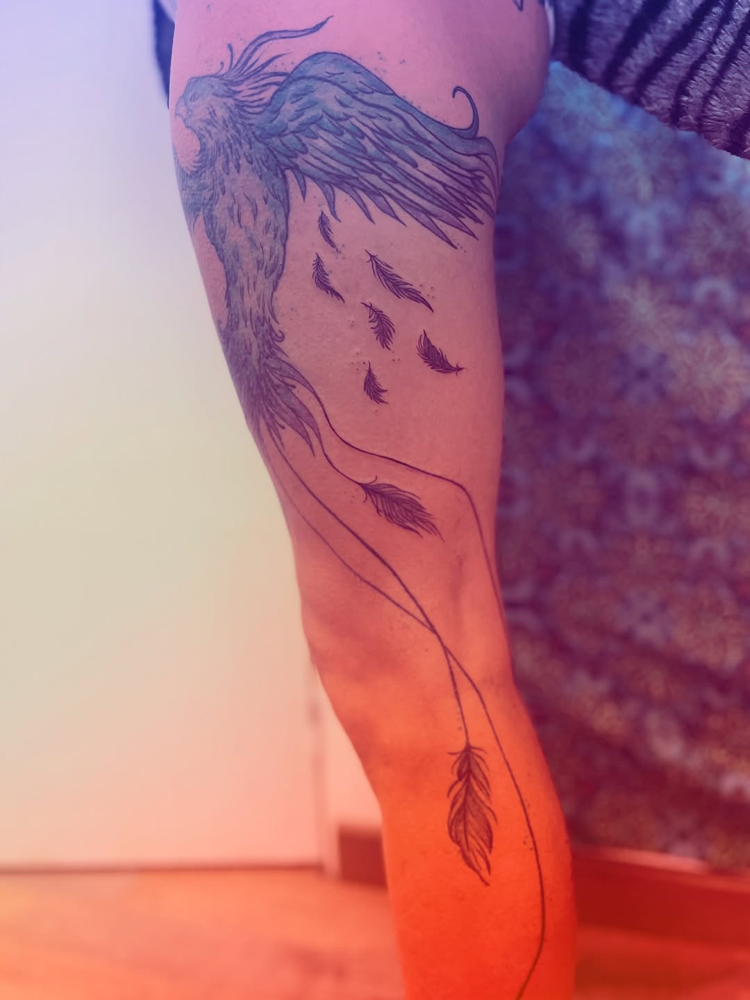 Tattoo by @lamainbleue_tattoo — fine_line