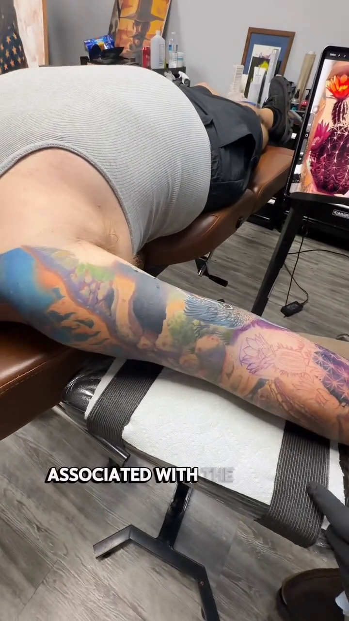 Tattoo by @sean_foy — illustrative, color