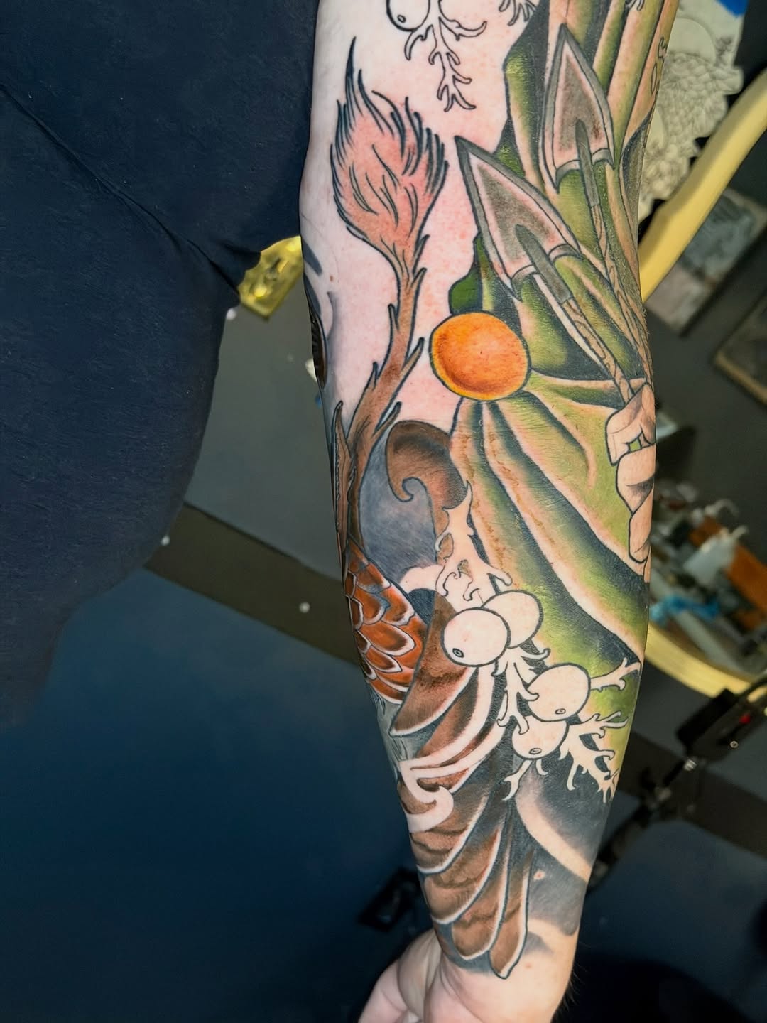 Tattoo by @bajabagleytattoos — japanese_irezumi, neo_traditional
