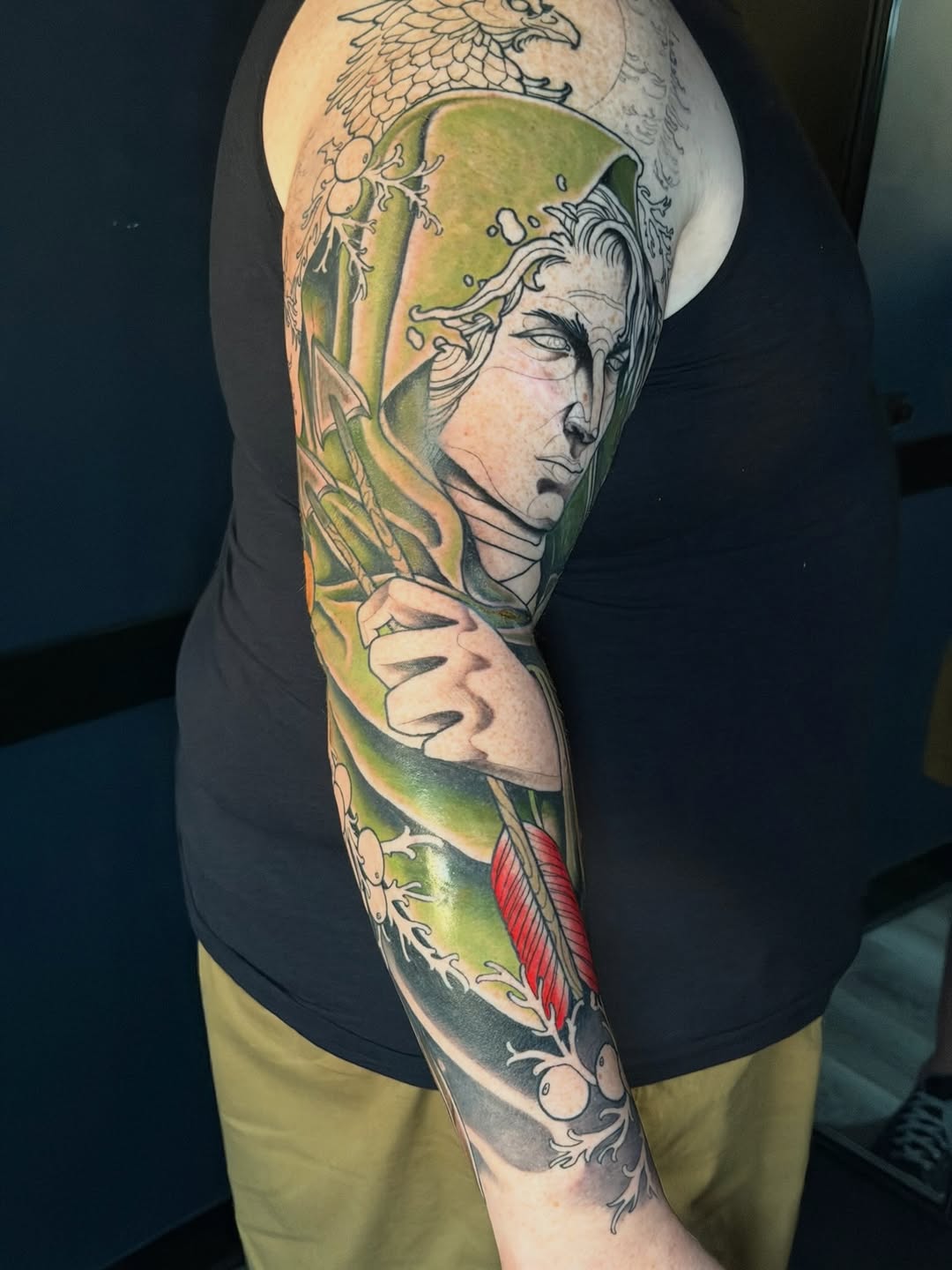 Tattoo by @bajabagleytattoos — realism, japanese_irezumi