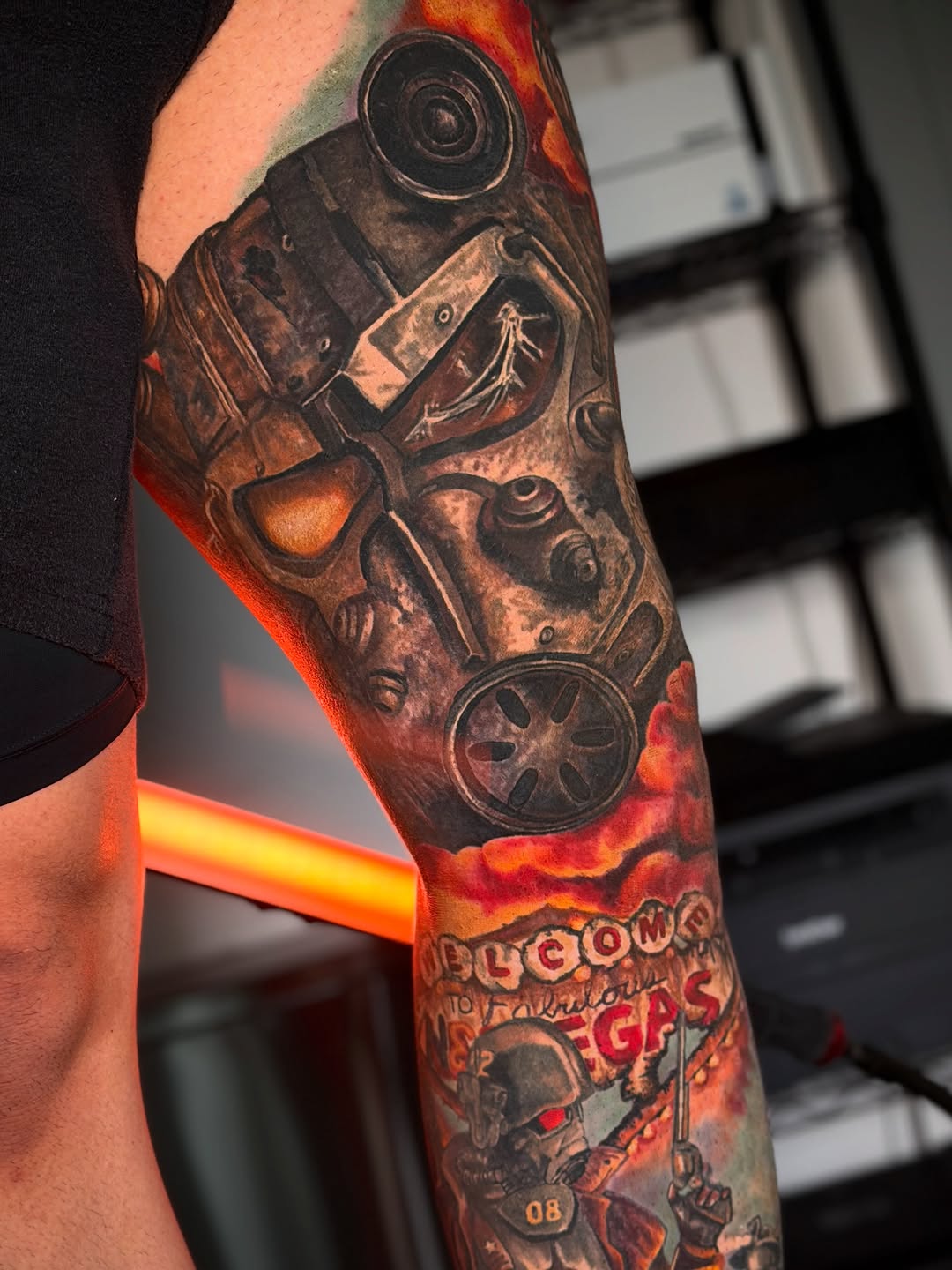 Tattoo by @katenski.ink โ realism, trash_polka
