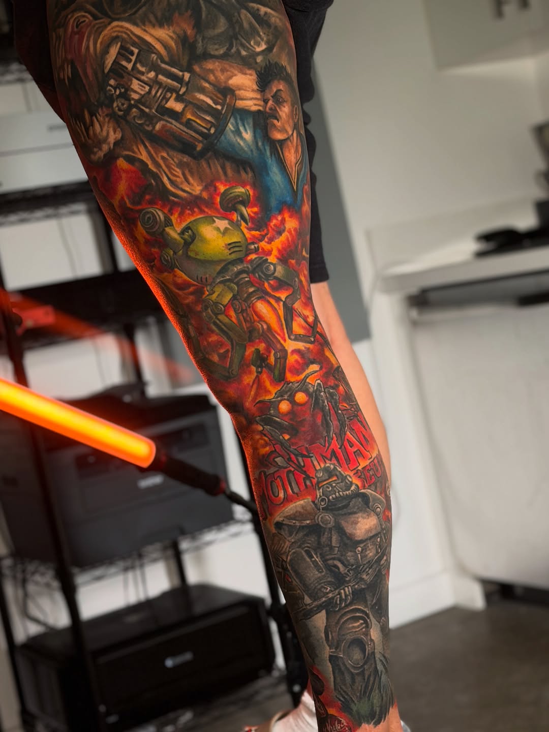 Tattoo by @katenski.ink โ realism, black_and_grey