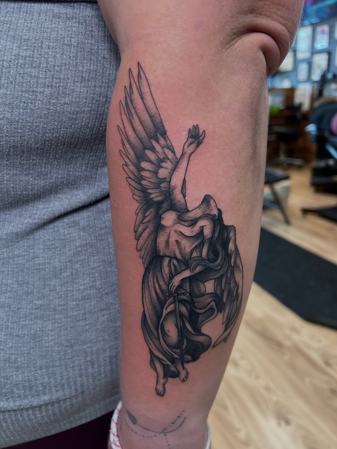 Tattoo by @tattoosbybailey — realism, black_and_grey