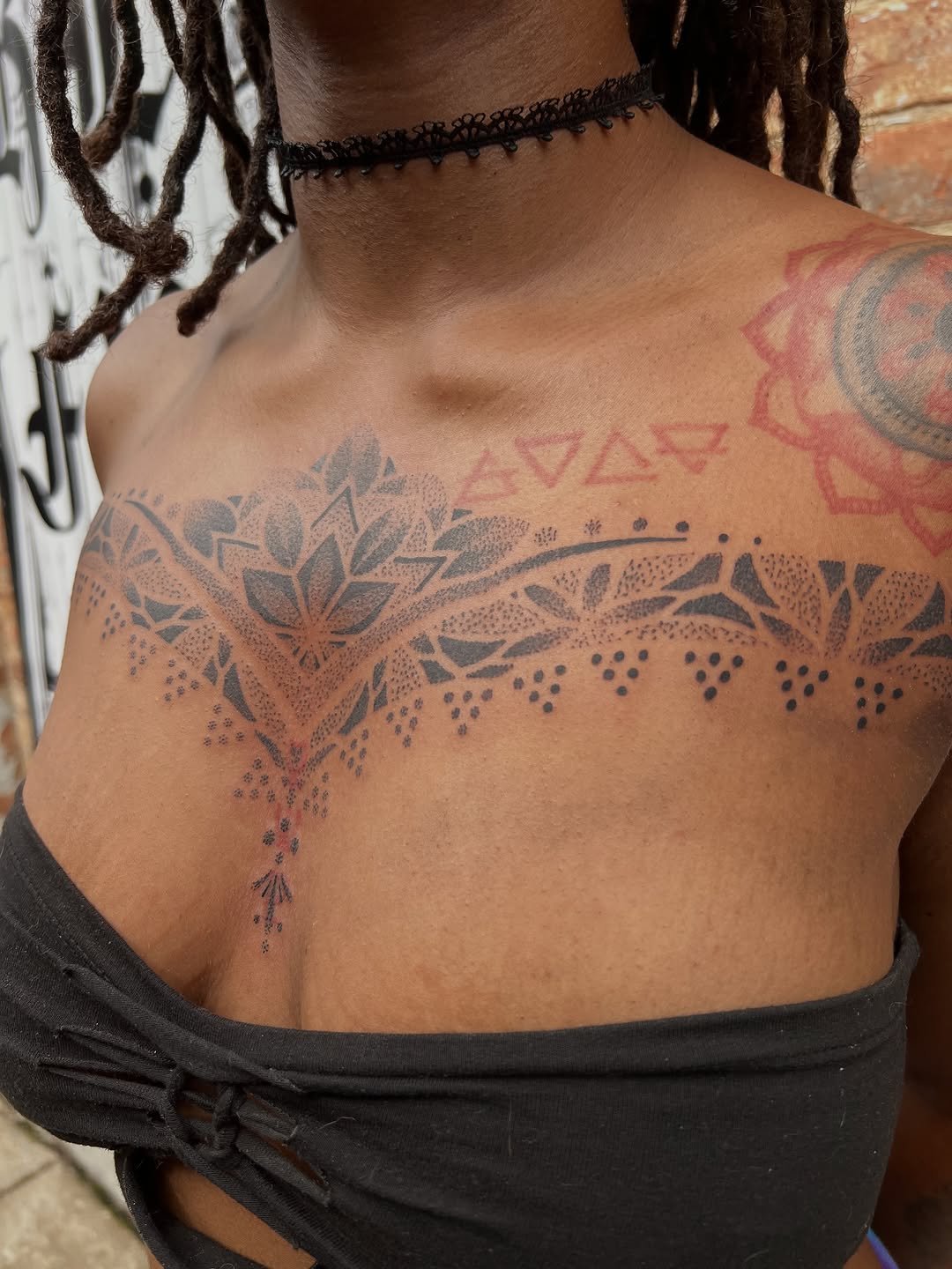 Tattoo by @thebig_rosstattoo — dotwork, ornamental