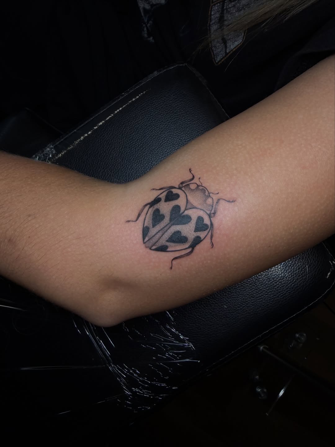 Tattoo by @inkpriscilla — illustrative, black_and_grey