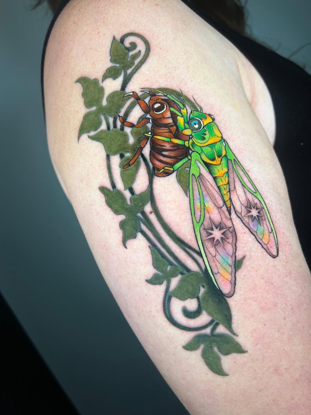 Tattoo by @chloemarietattoos — illustrative, new_school