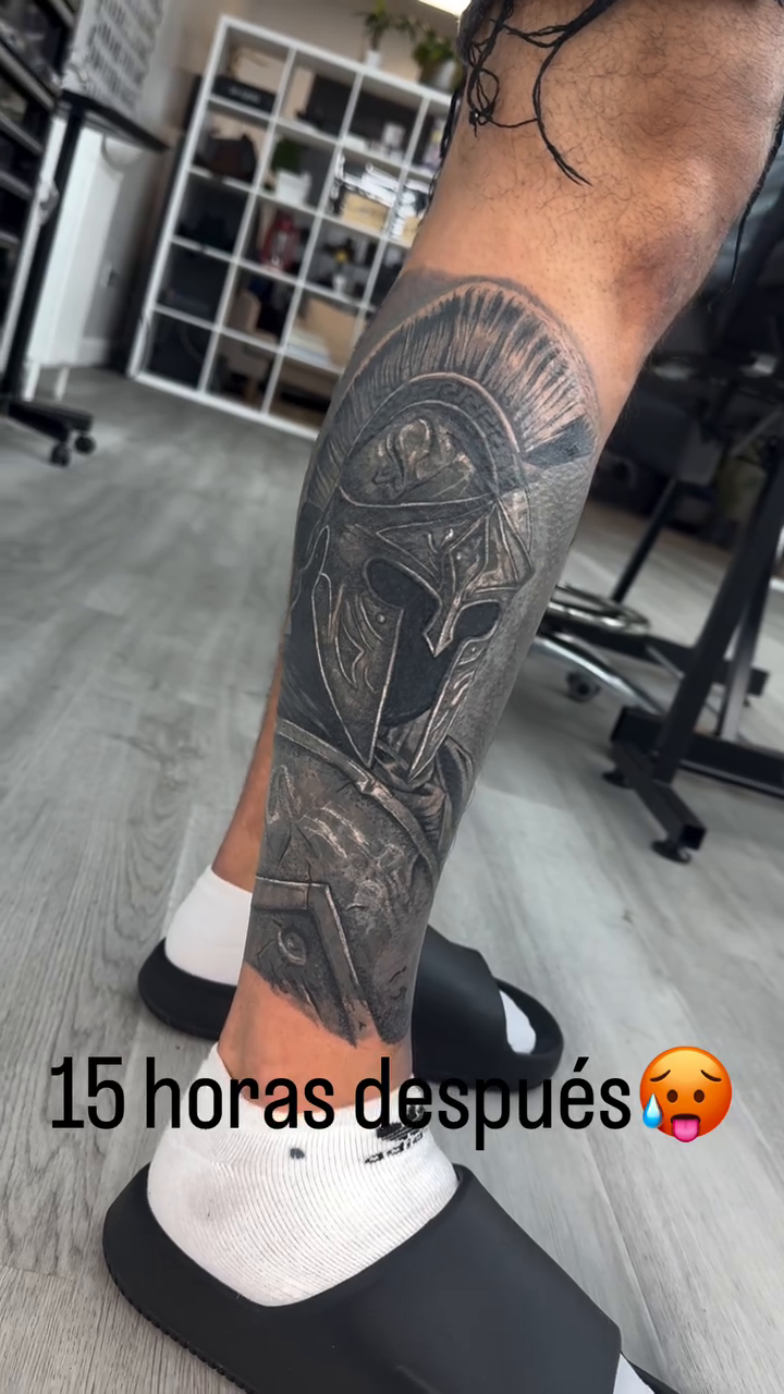 Tattoo by @real_street_tattoos — black_and_grey, realism
