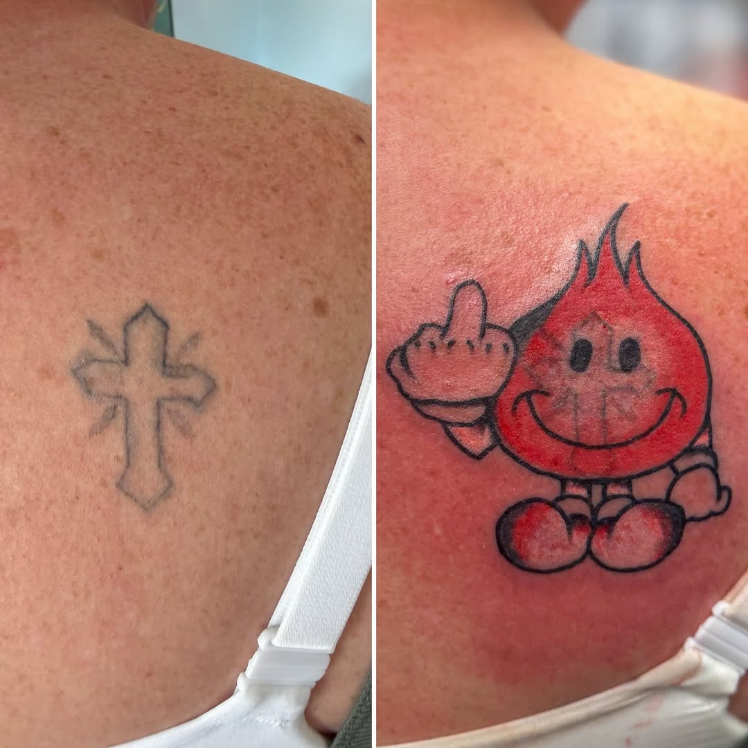 Tattoo by @zacxtatz — new_school
