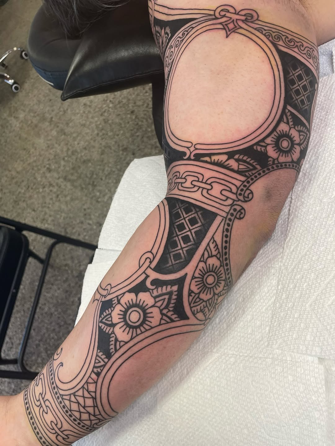 Tattoo by @becca.lerner β blackwork, ornamental