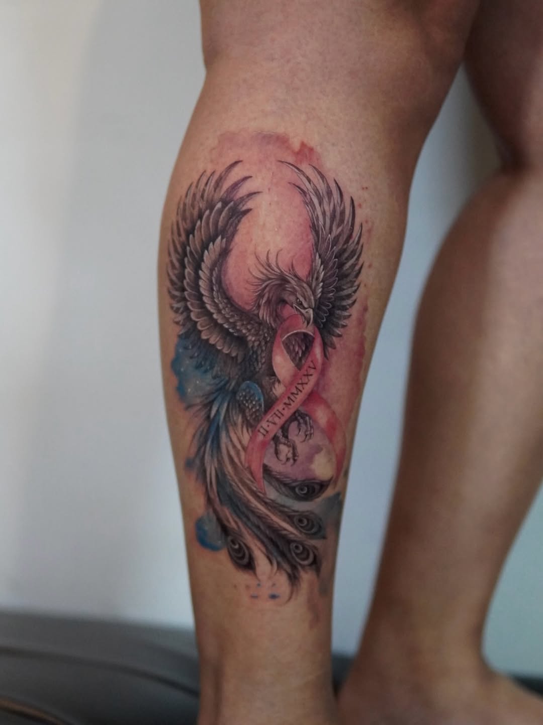 Tattoo by @arhem_tattoo — watercolor