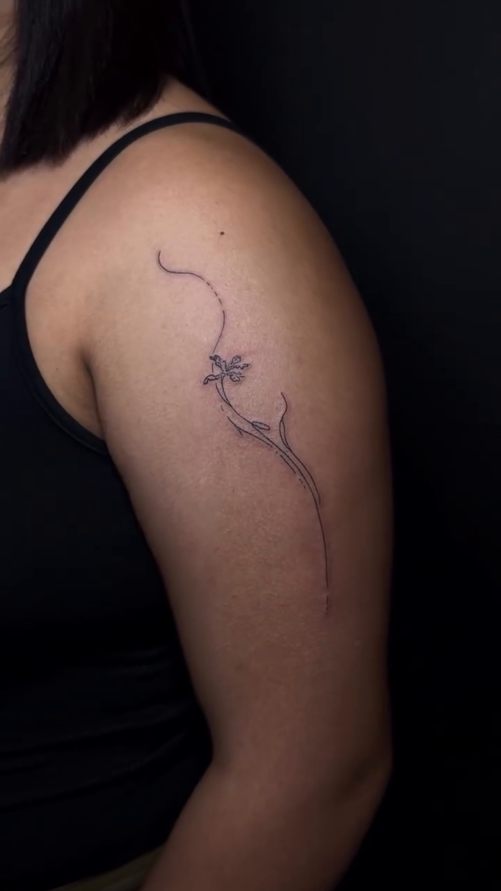 Tattoo by @prettyuglytattoos — fine_line, illustrative