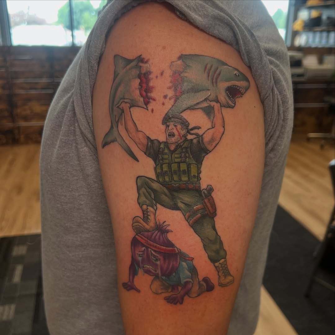 Tattoo by @tattoosbybailey — illustrative, new_school