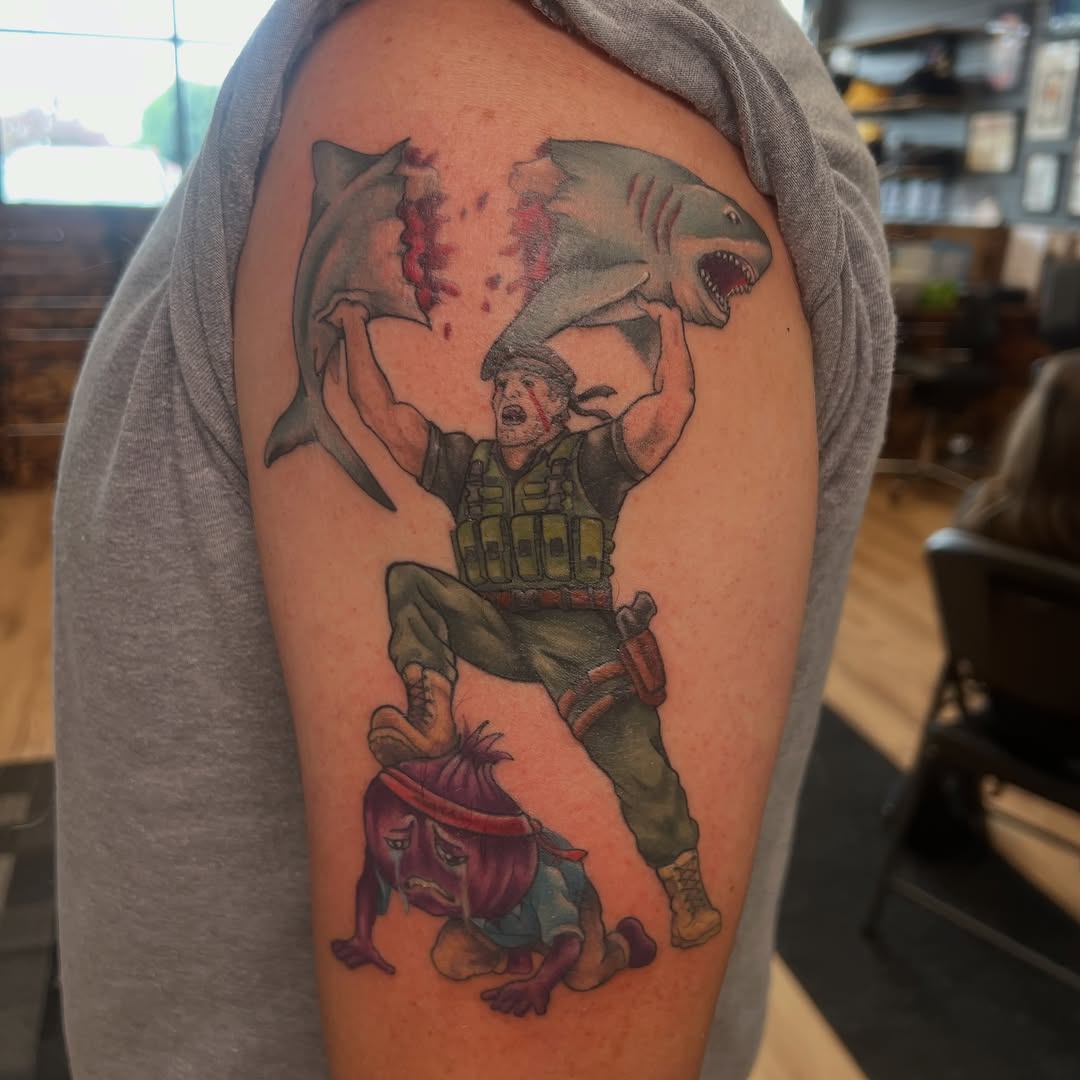 Tattoo by @tattoosbybailey — illustrative, new_school