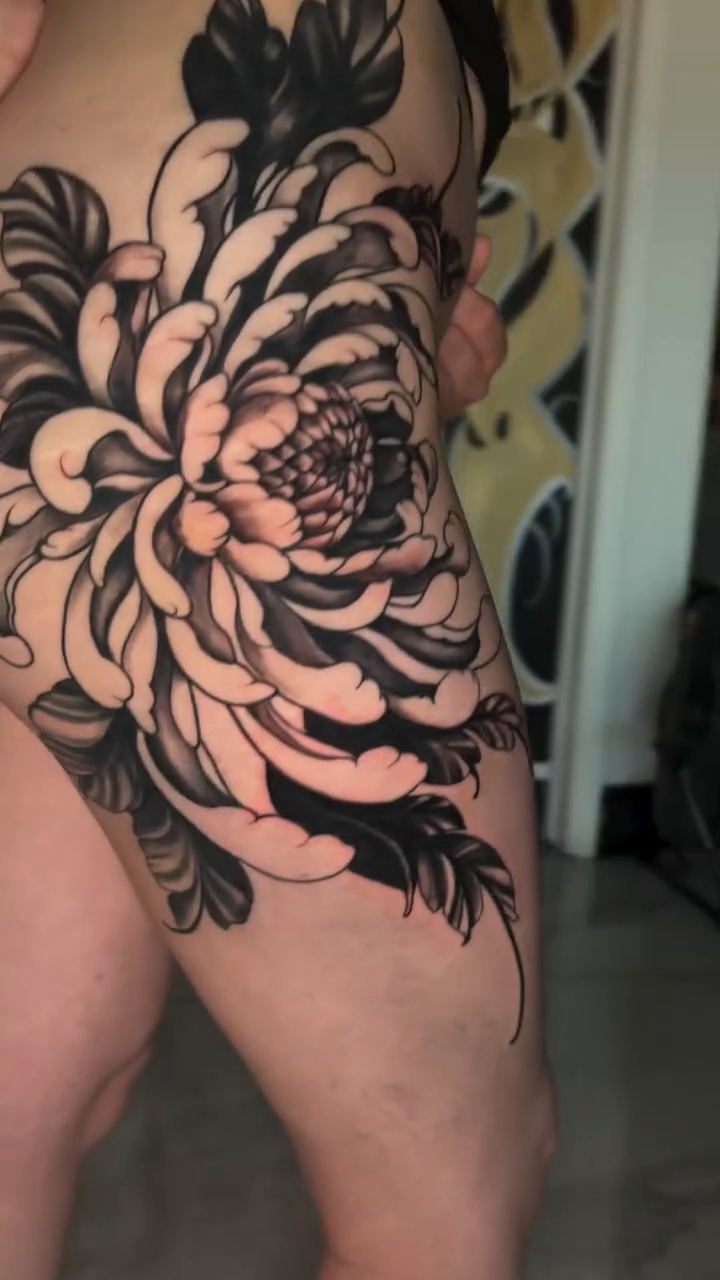 Tattoo by @cryptid.tattoo — japanese_irezumi, blackwork