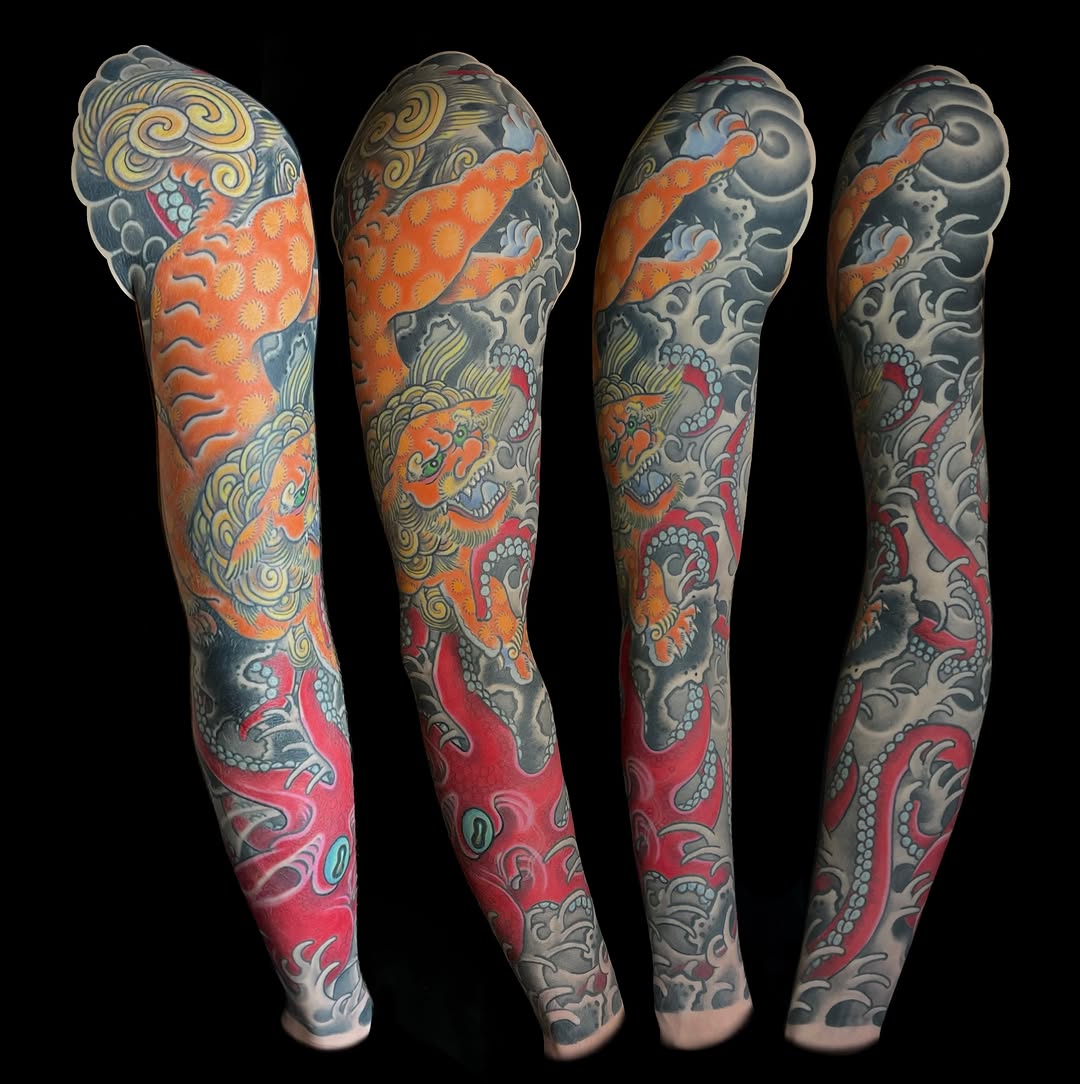 Tattoo by @thompsontattoo — japanese_irezumi