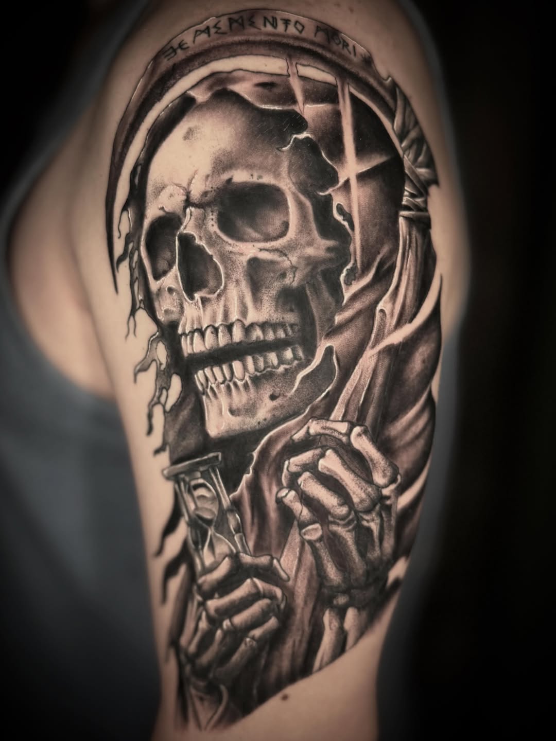 Tattoo by @thundercvt — realism, dark_realism