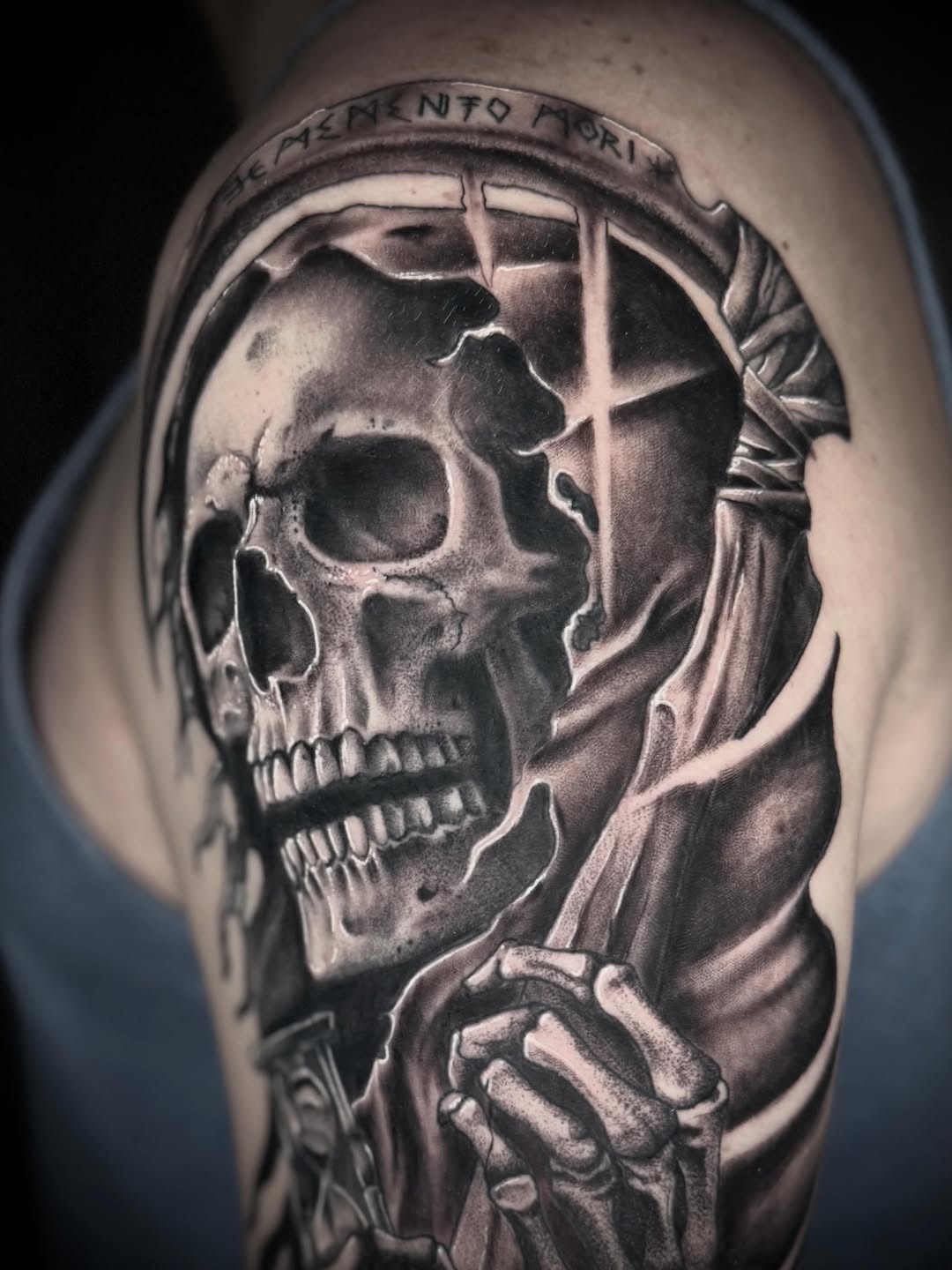 Tattoo by @thundercvt — realism, dark_realism