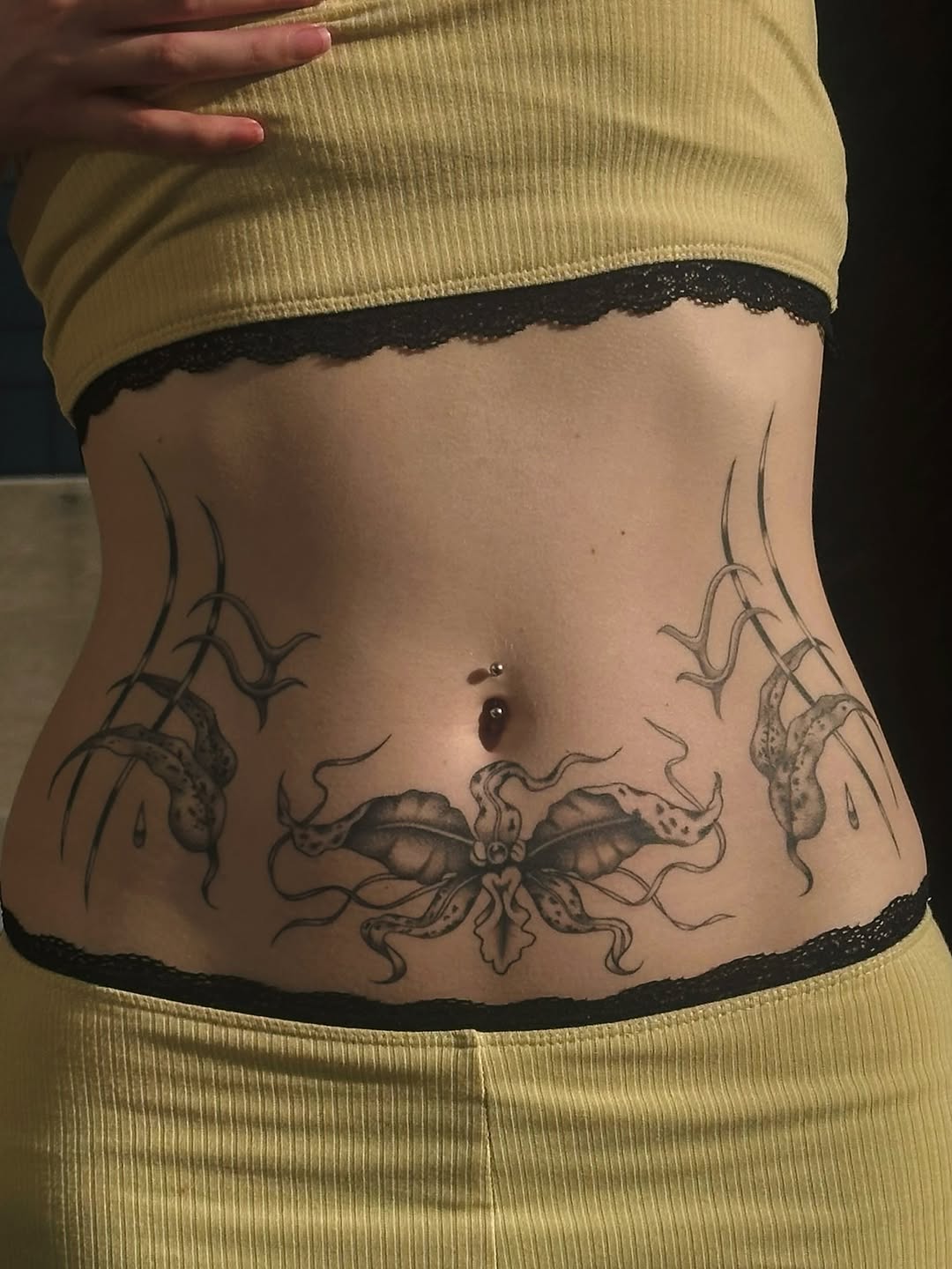Tattoo by @tatz_doll โ black_and_grey