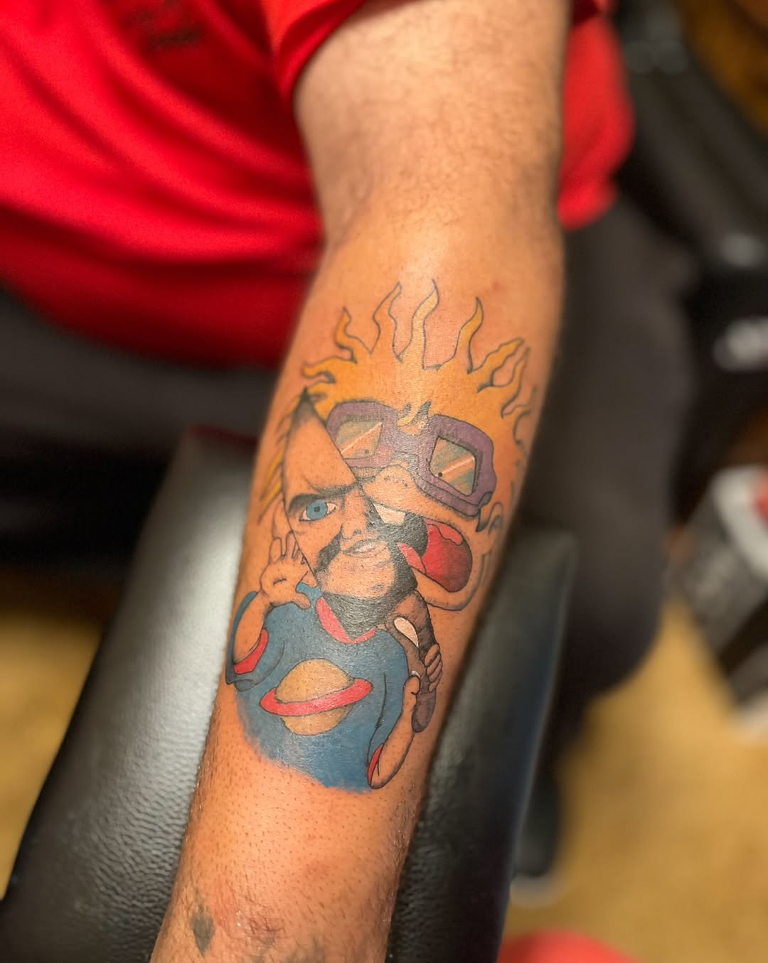 Tattoo by @inkedbyaneye — illustrative, new_school