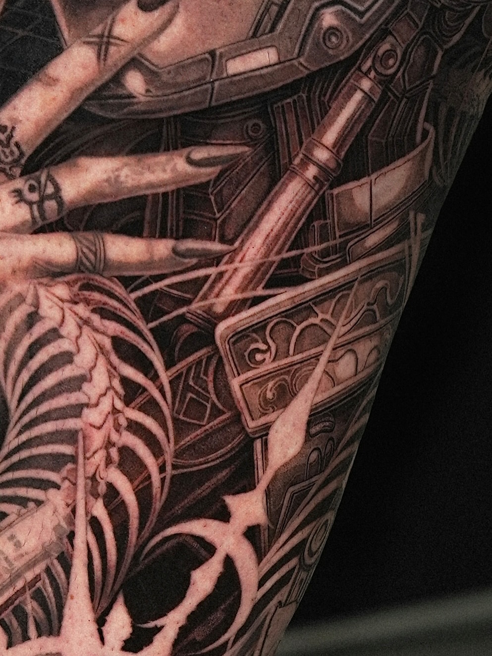 Tattoo by @sumok_tattoo β realism, dark_realism