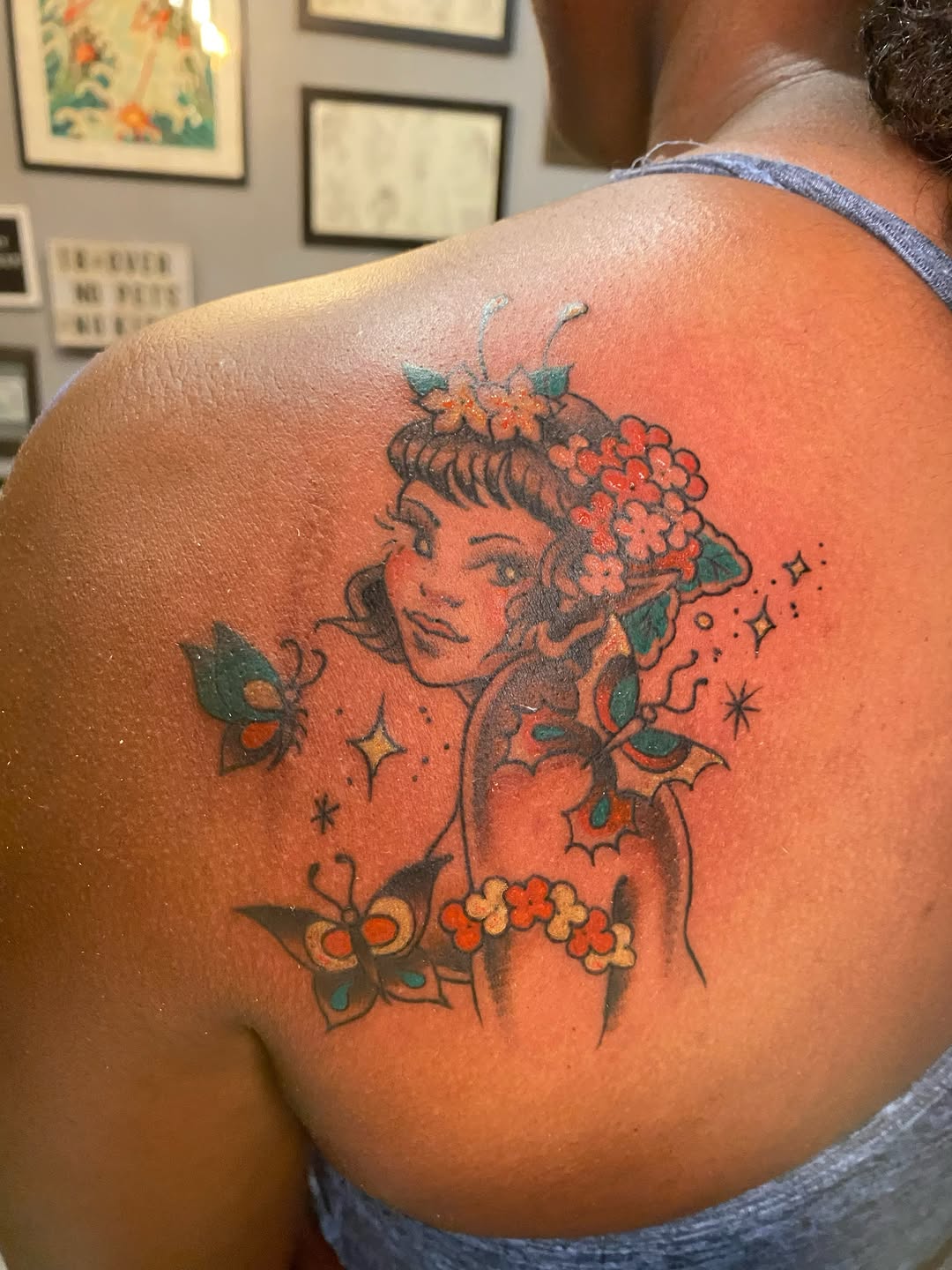 Tattoo by @lilspankee โ neo_traditional, illustrative
