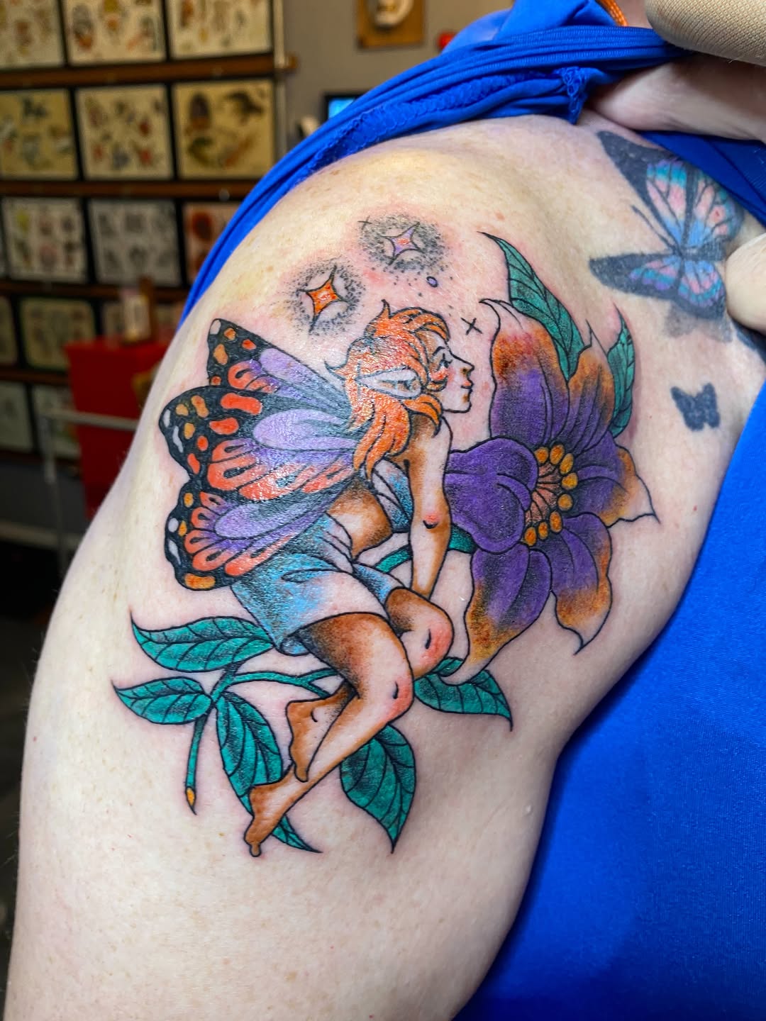 Tattoo by @lilspankee โ new_school, illustrative