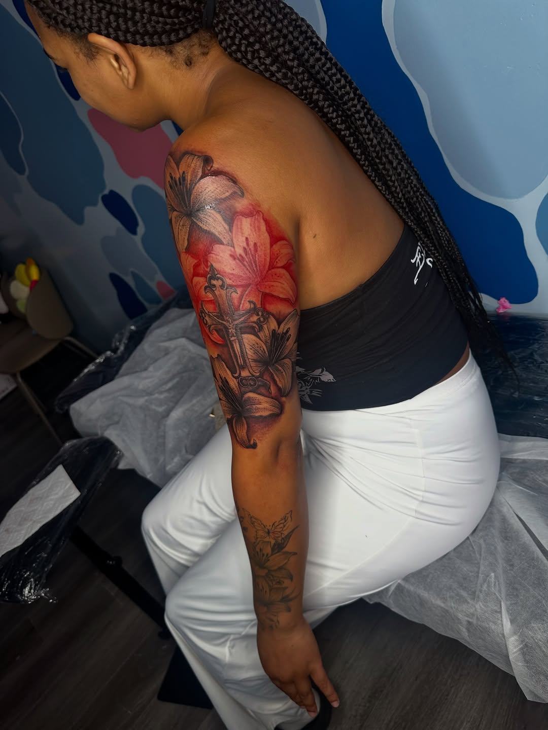 Tattoo by @sierrathetattooartist — realism, black_and_grey