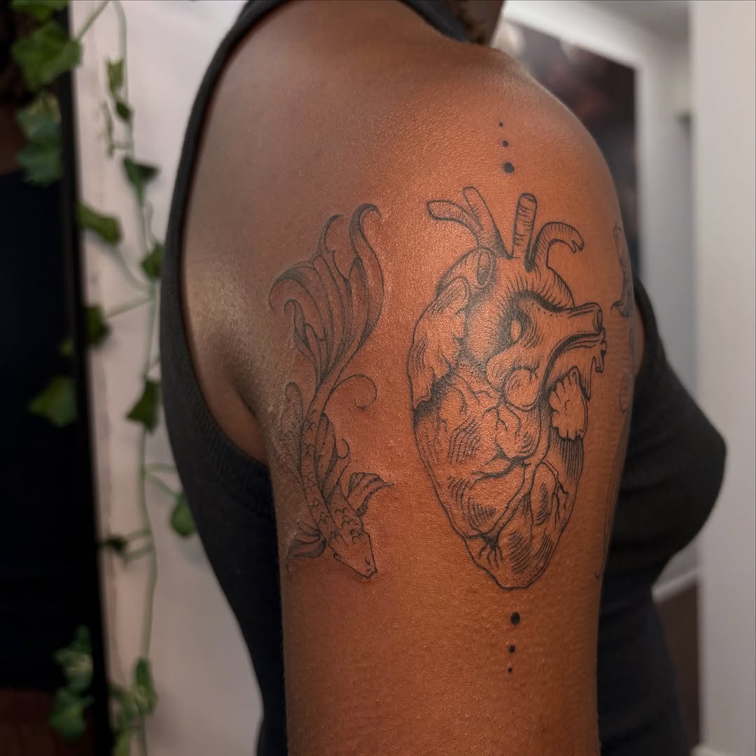 Tattoo by @ink2eye — black_and_grey