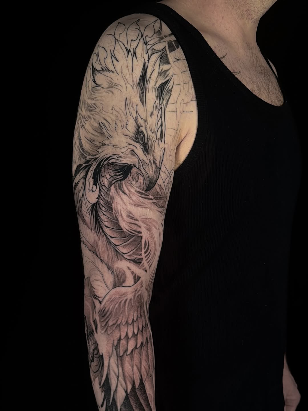 Tattoo by @vincelau.tattoos โ black_and_grey