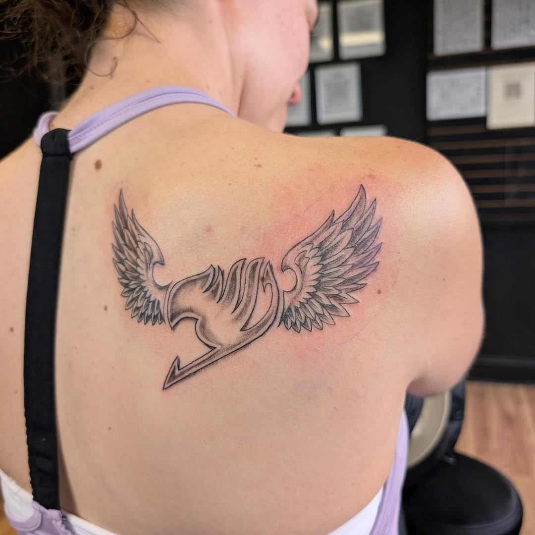 Tattoo by @hearthcreativestudios โ fine_line, black_and_grey