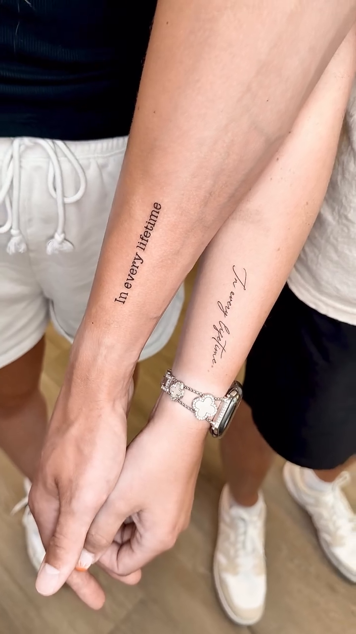 Tattoo by @tattoosbyalice โ fine_line, lettering_script