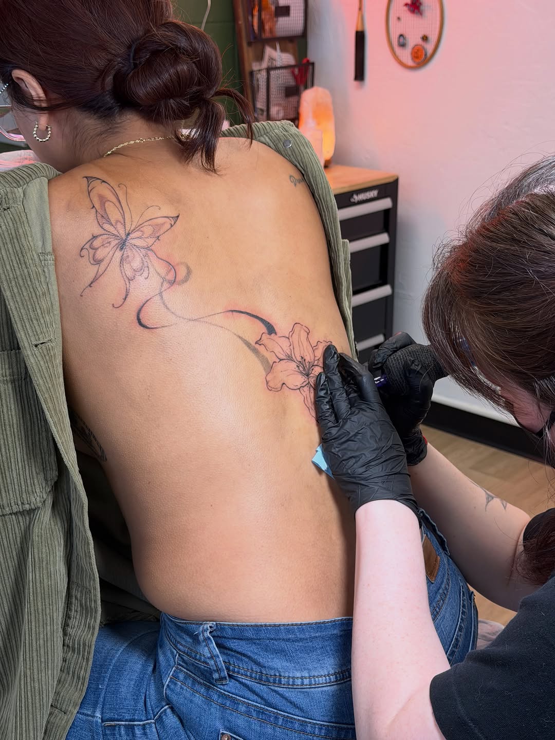 Tattoo by @maddietattie โ fine_line