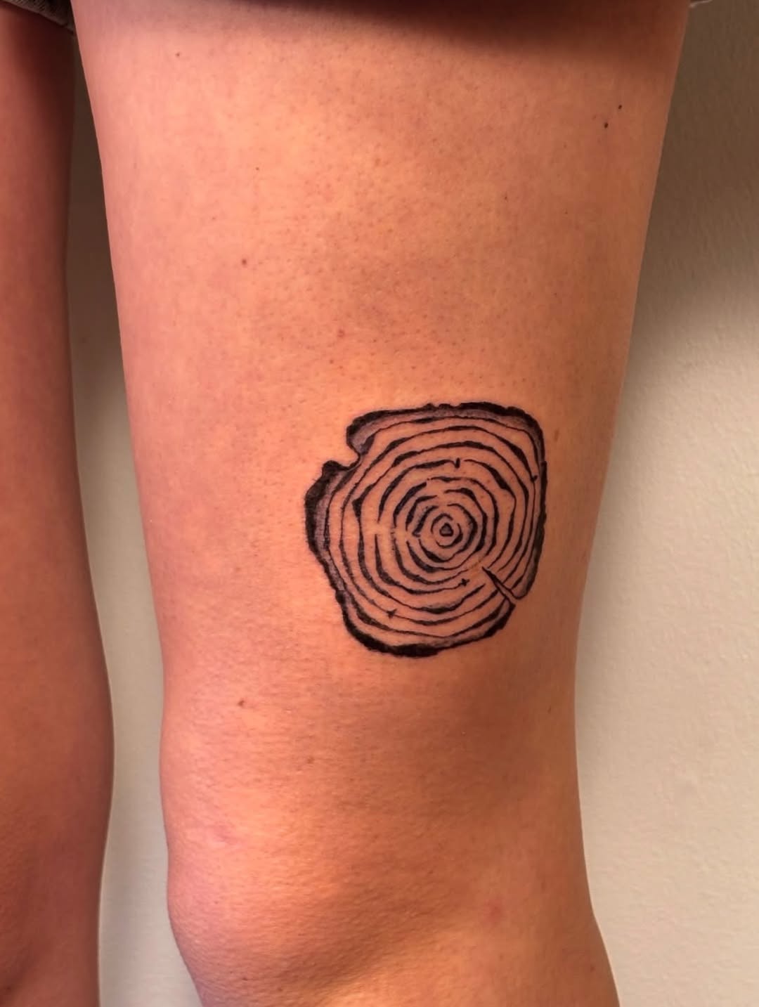 Tattoo by @maddietattie โ blackwork