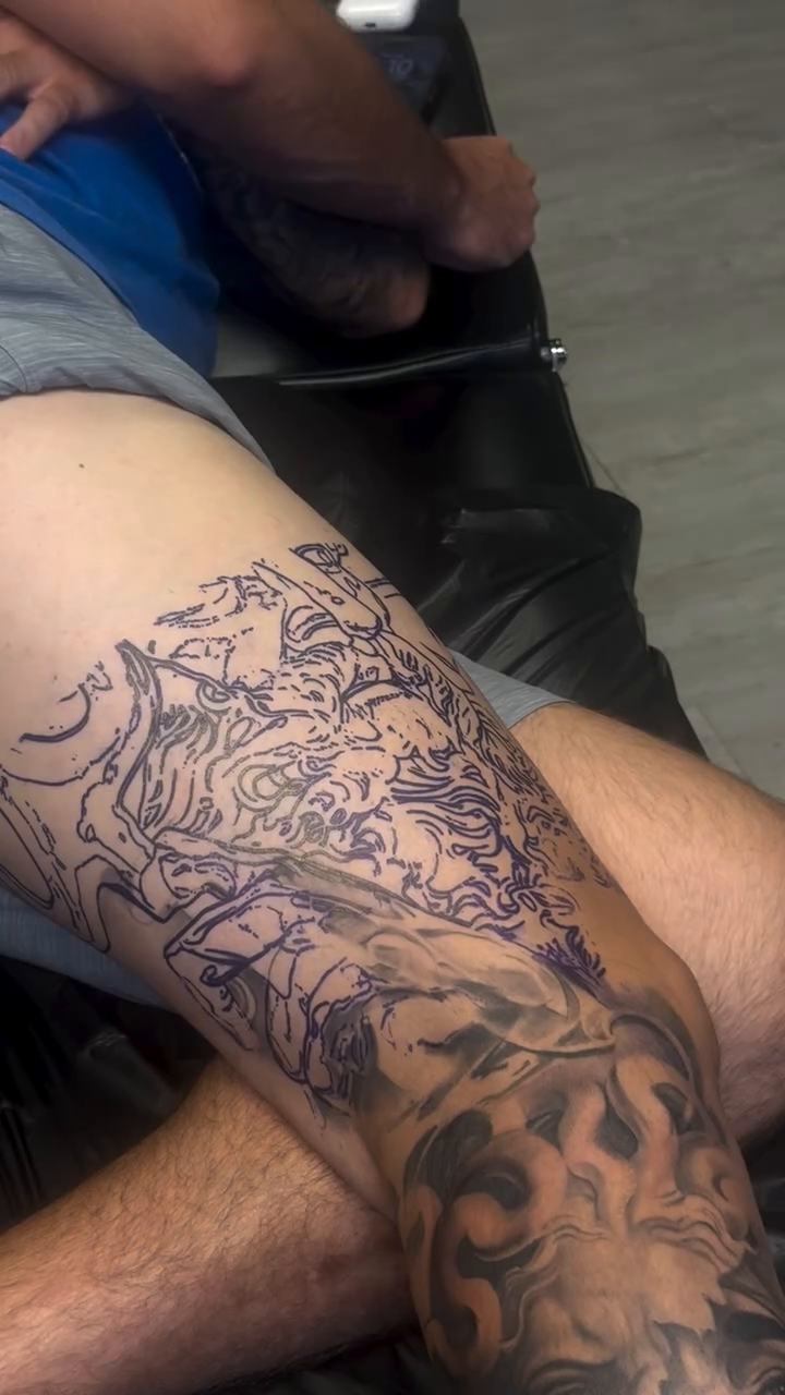 Tattoo by @rudeink — japanese_irezumi, blackwork