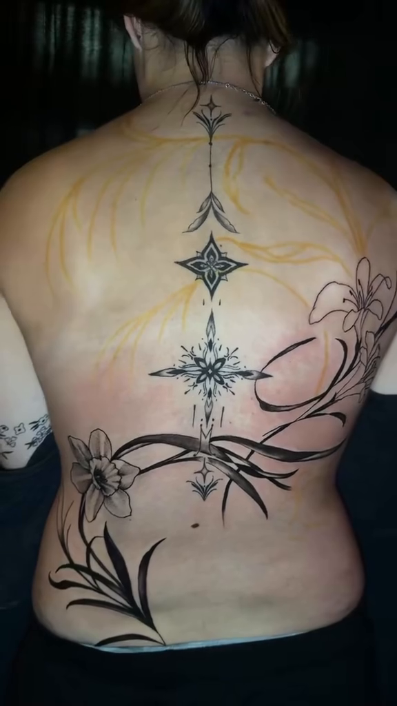 Tattoo by @rxbbbit — japanese_irezumi, blackwork