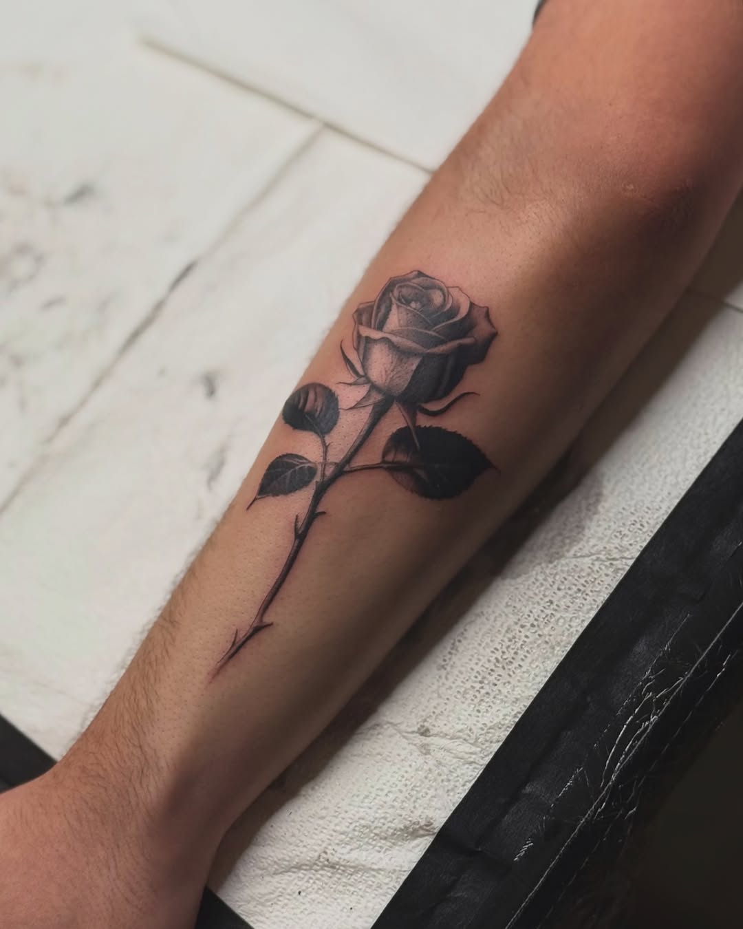 Tattoo by @fabezumi โ black_and_grey, realism