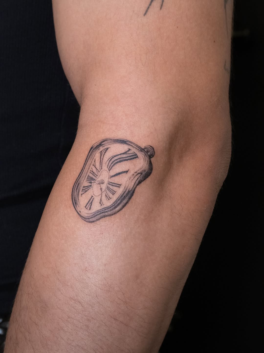 Tattoo by @junh_tattoo β surrealism, black_and_grey