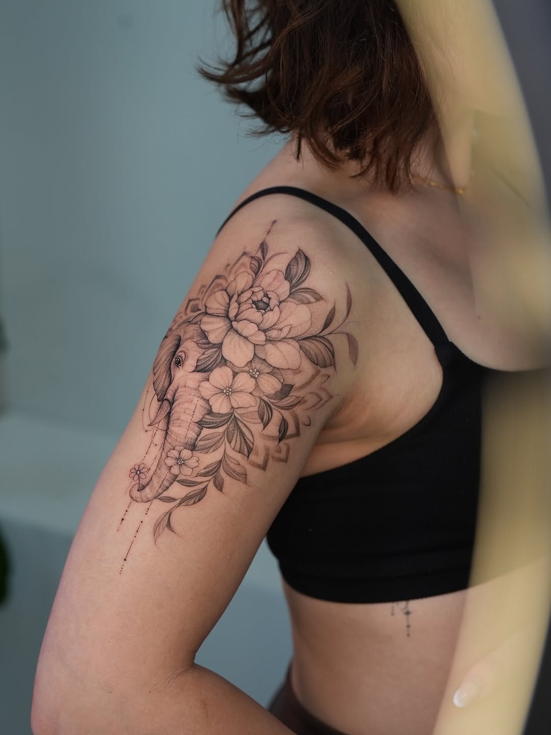 Tattoo by @xiu.tattoos — fine_line, dotwork