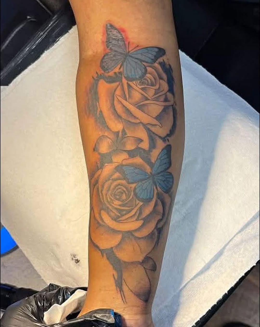 Tattoo by @charlotte.monae — realism, black_and_grey