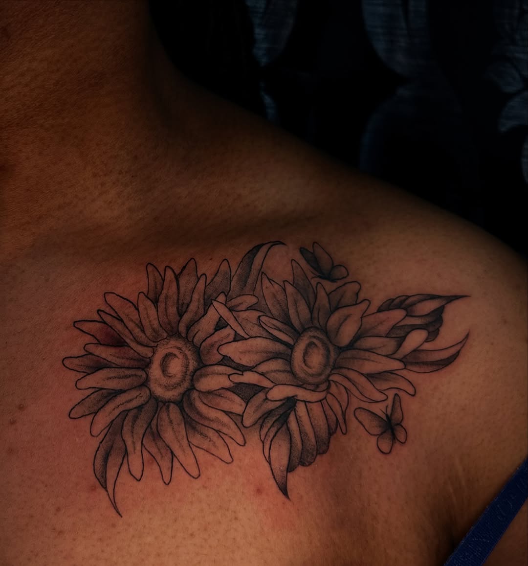 Tattoo by @ahsatan.ink — black_and_grey, realism