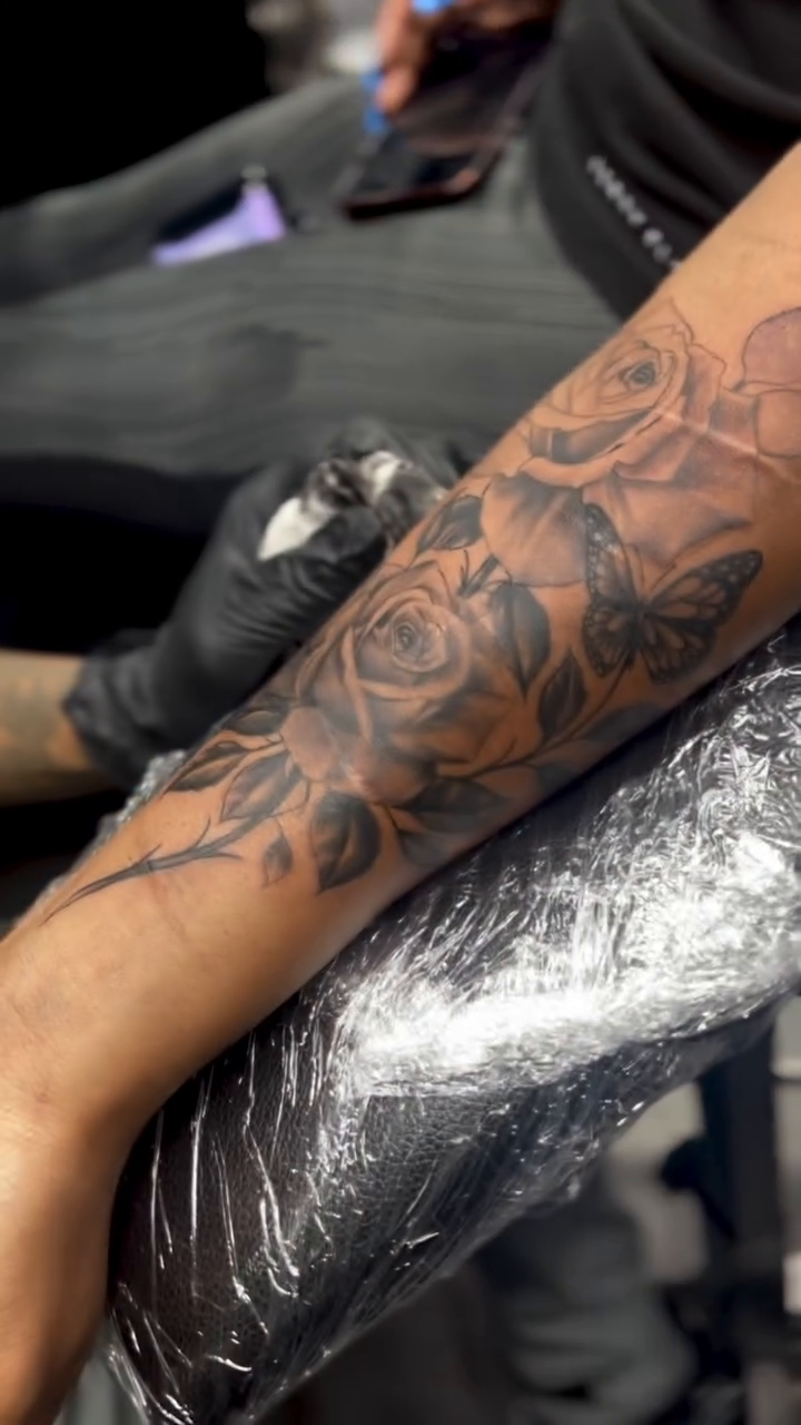 Tattoo by @shaunboweink — realism, black_and_grey