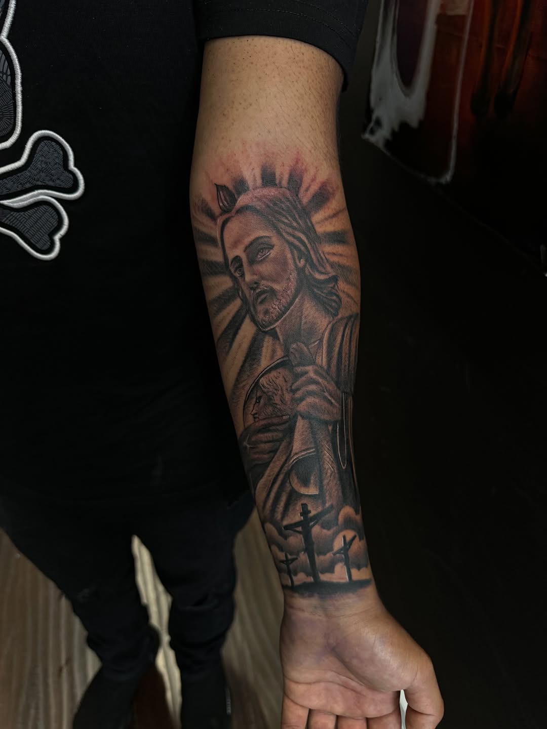 Tattoo by @samg_tat2s — black_and_grey, realism