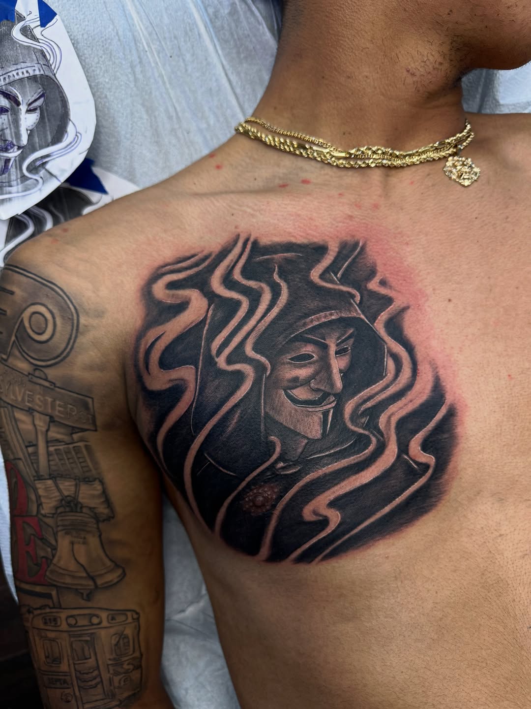 Tattoo by @samg_tat2s — black_and_grey